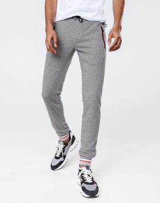 Pantalon jogging gris chinÃ©