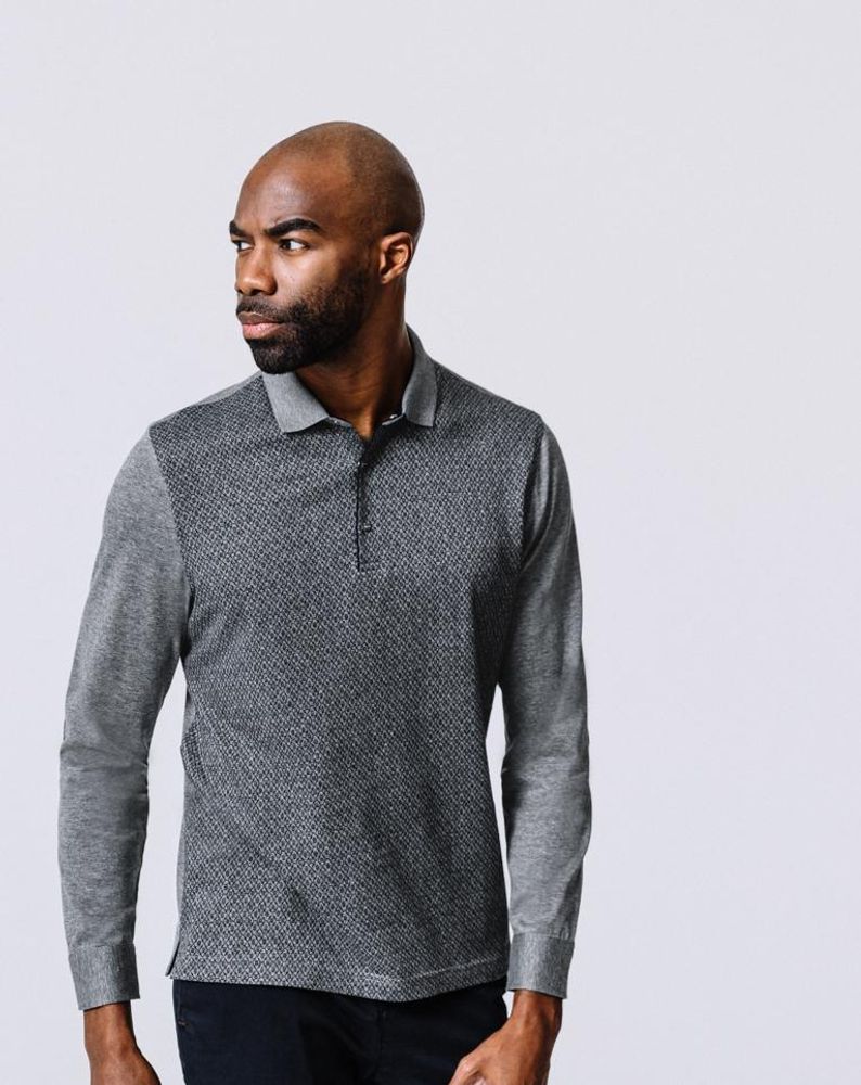 Laine Bonnet Lacoste Gris ChinÃ© Gants Tommy Hilfiger Homme - Main Image