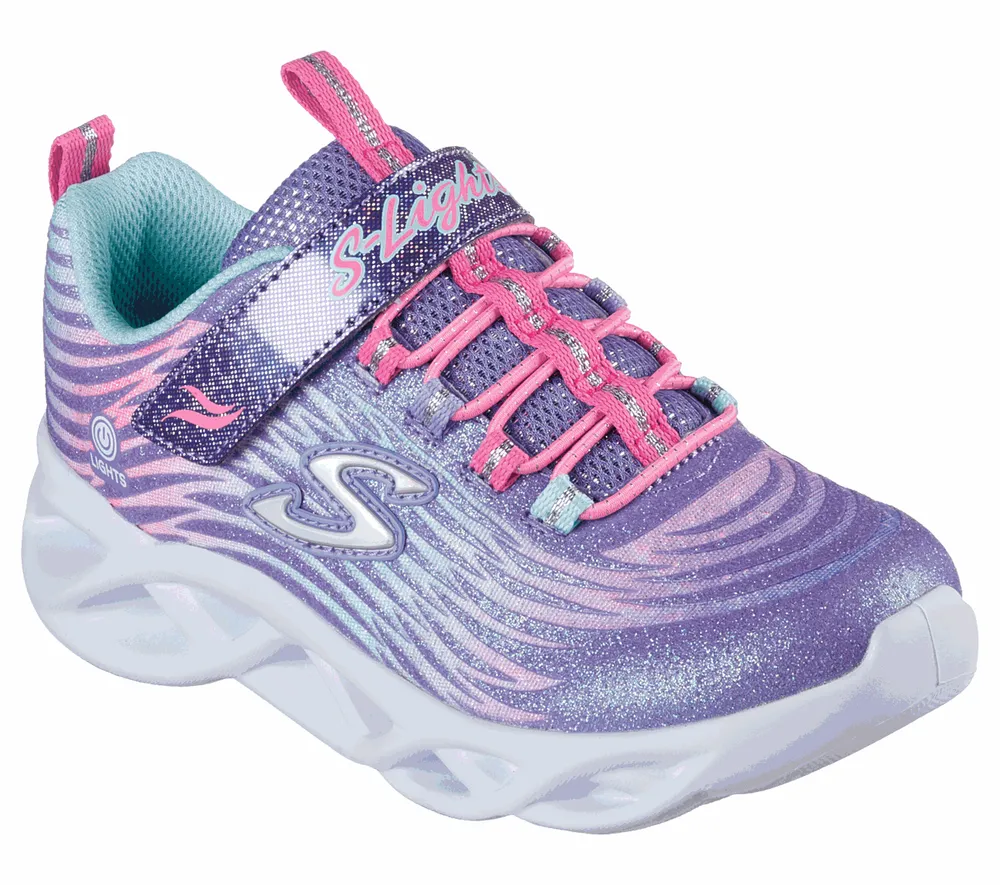 Skechers GIRLS' S Lights: Twisty Brights - Mystical Bliss: LVMT