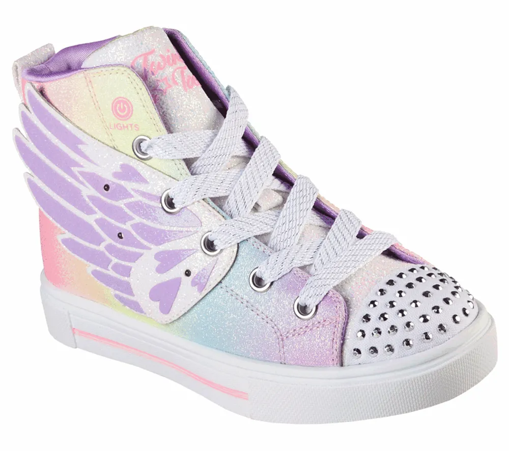 Skechers Girls Twinkle Toes Sparks Wing Charm : LVMT