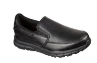 Skechers Women Slip Resistant Safety Nampa- Annyod Shoes : Wide Fit