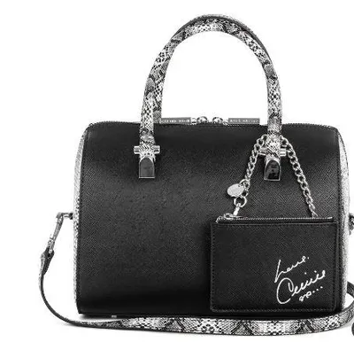 Celine Dion Satchel Handbag: Black