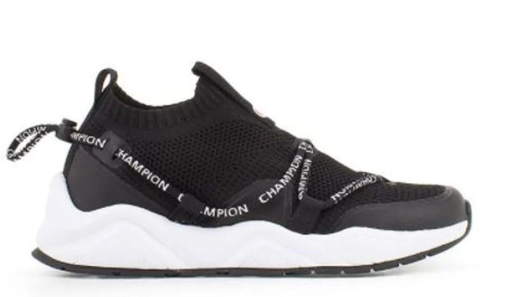 Champion Women's Rally Flux Sneakers: BLK /WHT