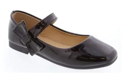 Girls Poppy Patent Dress  shoes : BlK