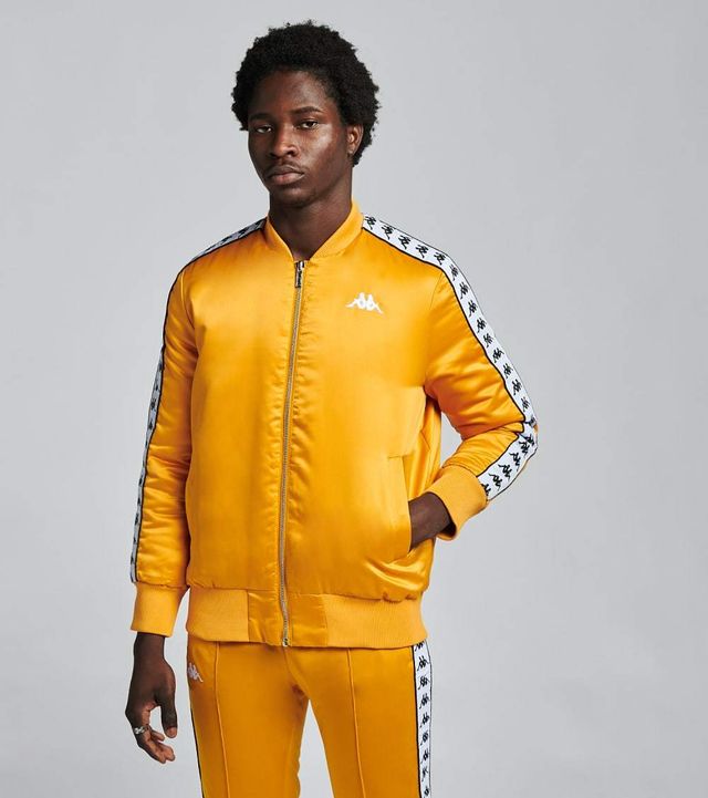 yellow kappa suit