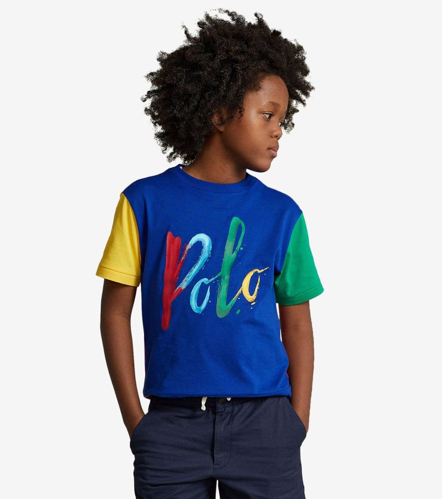 polo script t shirt