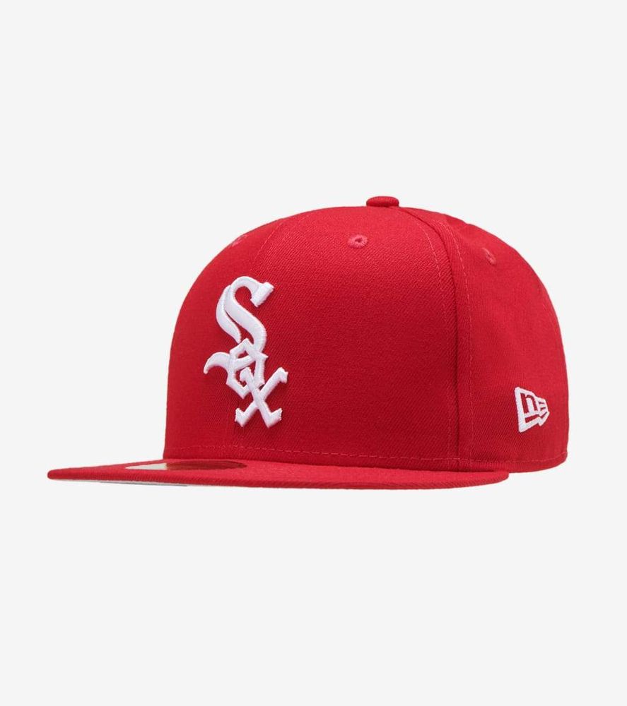 Shop New Era 59Fifty Chicago White Sox Fitted Hat 11941909 black