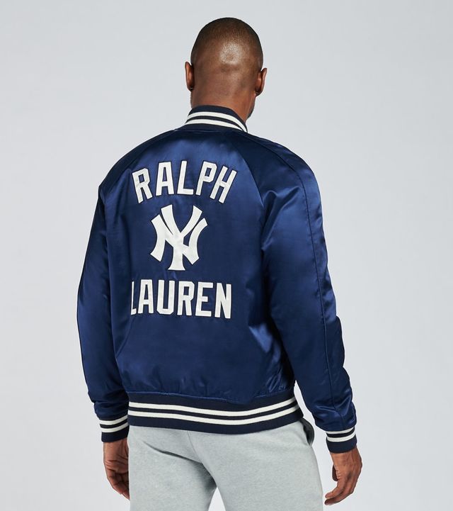 Polo Ralph Lauren Yankees Jacket (Mens) Ralph Red/Aviator Navy for Men