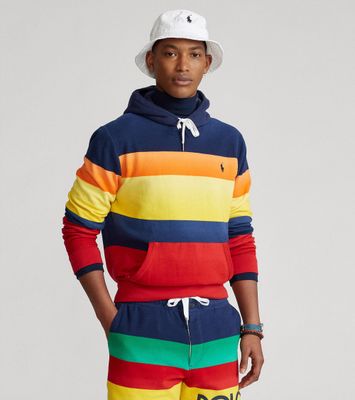 Magic Fleece Long Sleeve Stripe Hoodie