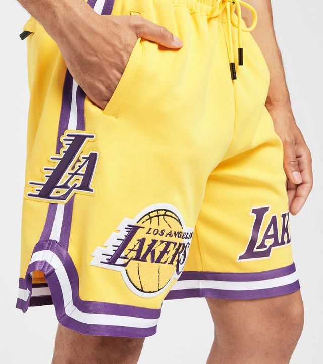 Shop Pro Standard Los Angeles Lakers Pro Team Shorts BLL351639 yellow