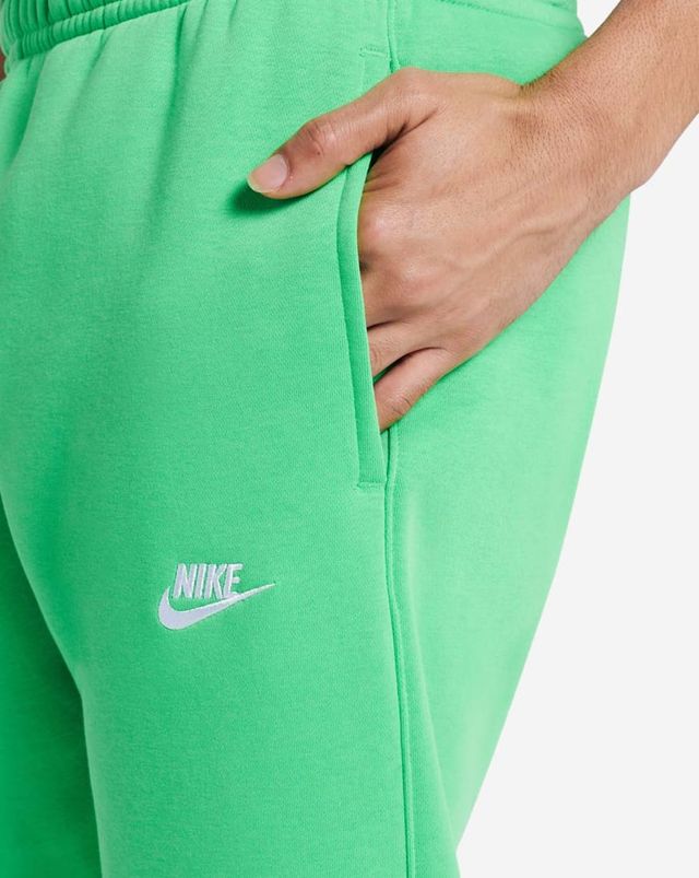 Nike, Pants, Mens Nike Sportswear Club Fleece Joggers Light Green Spark  Size Large New