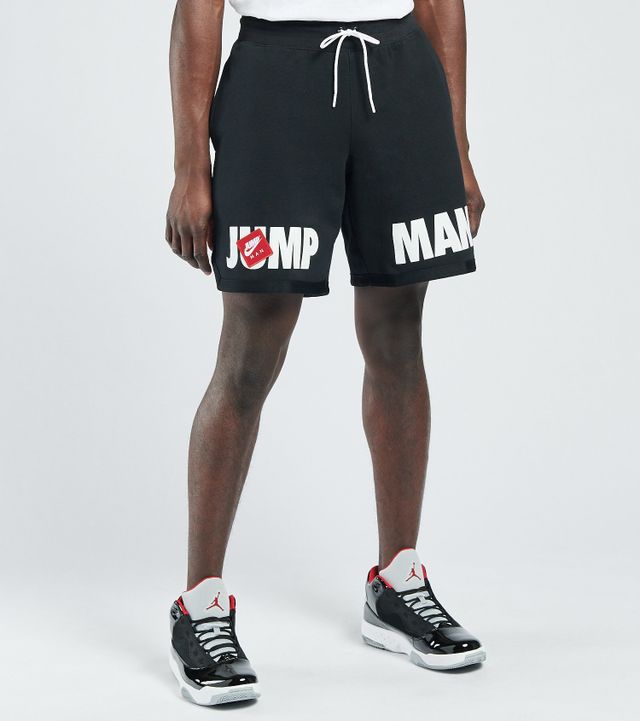New Men's Air Jordan Jumpman Mesh Nylon All Over Print Shorts