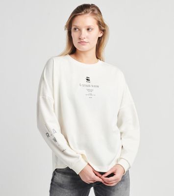 Multi Relaxed Long Sleeve Crew