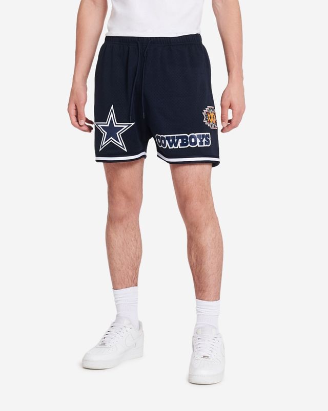 Shop PRO STANDARD Dallas Cowboys Mesh Shorts FDC341796-WHT white