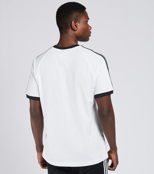 Adidas Originals - Tee Shirt A Bandes 3 Stripes GN3494 Blanc