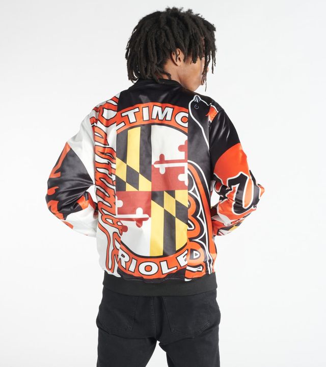 Baltimore Orioles Mashup Varsity Jacket