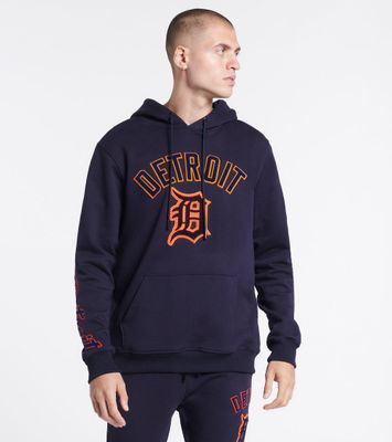 Men's Pro Standard Navy New York Yankees Stacked Logo Pullover