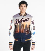 Shop Pro Standard Dallas Cowboys Remix Varsity Jacket FDC640931-NVY blue