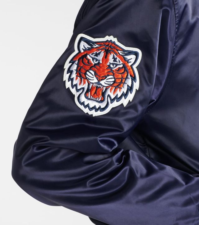 Shop Pro Standard Detroit Tigers Big Logo Satin Jacket LDT632063