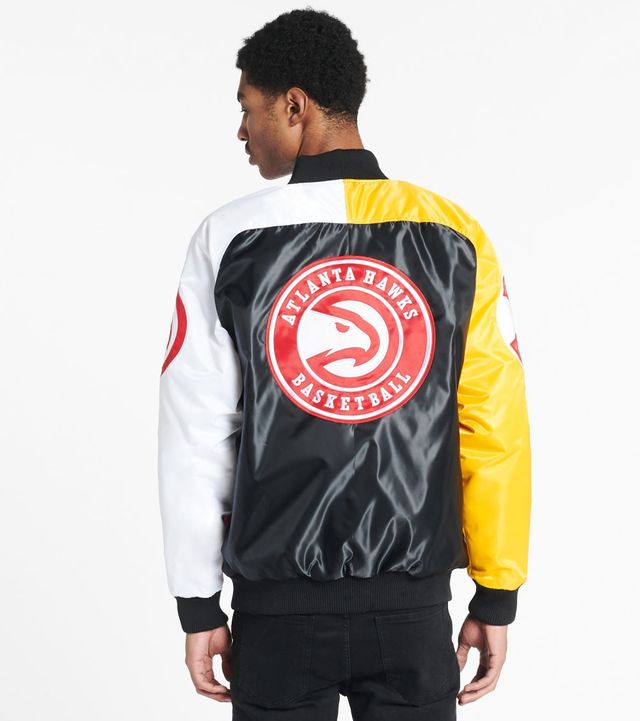 Pro Standard Atlanta Hawks Big Logo Satin Jacket