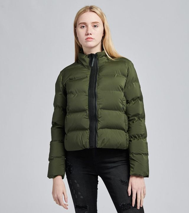 Shop MEMBERS ONLY Reflective High Shine Puffer Jacket ML170114-REF