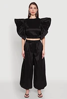 Womens High Waist Balloon Pants,