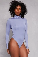 Womens Daisy Turtleneck Bodysuit,