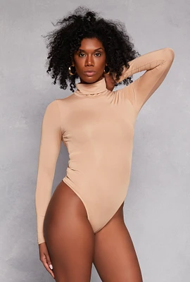 Womens Daisy Turtleneck Bodysuit,