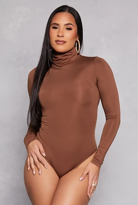 Womens Daisy Turtleneck Bodysuit,