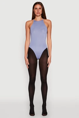 Womens Daisy High Neck Cami Bodysuit,