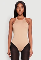 Womens Daisy High Neck Cami Bodysuit,