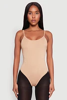 Womens Daisy Scoop Neck Cami Bodysuit,