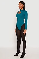 Womens Daisy Keyhole One Shoulder Bodysuit,