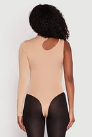 Womens Daisy Keyhole One Shoulder Bodysuit,