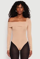 Womens Daisy One Shoulder Bodysuit,