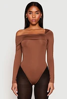 Womens Daisy One Shoulder Bodysuit,