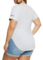 Womens Plus Not Perfect But Im Original Graphic Tee,
