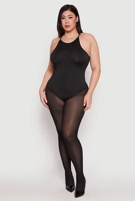 Womens Plus Daisy Cami Bodysuit,