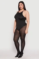 Womens Plus Daisy Cami Bodysuit,