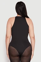 Womens Plus Daisy Cami Bodysuit,