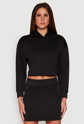 Womens Long Sleeve Hooded Sweatshirt,