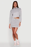 Womens Toggle Drawstring Cargo Skort, XL