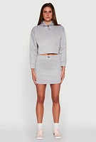 Womens Toggle Drawstring Cargo Skort, XL