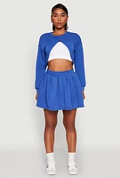Womens Long Sleeve Bolero Sweatshirt,