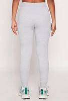 Womens French Terry Pull On High Waisted Joggers,