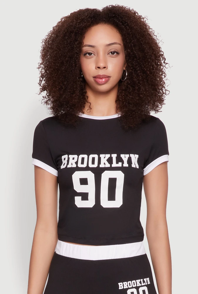 Womens Brooklyn 90 Graphic T Shirt,