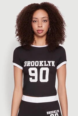 Womens Brooklyn 90 Graphic T Shirt,
