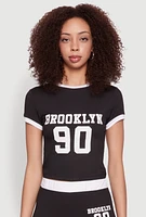 Womens Brooklyn 90 Graphic T Shirt,