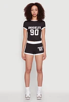 Womens Brooklyn 90 Graphic T Shirt,
