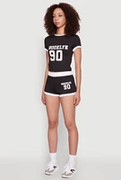 Womens Brooklyn 90 Graphic T Shirt,